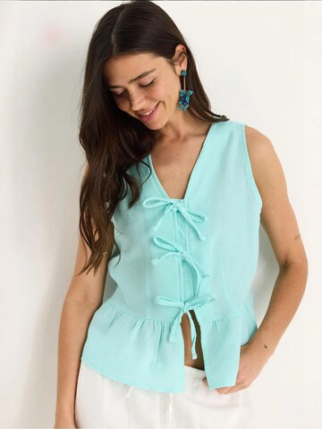 Bianco Lucci - Blusa em verde