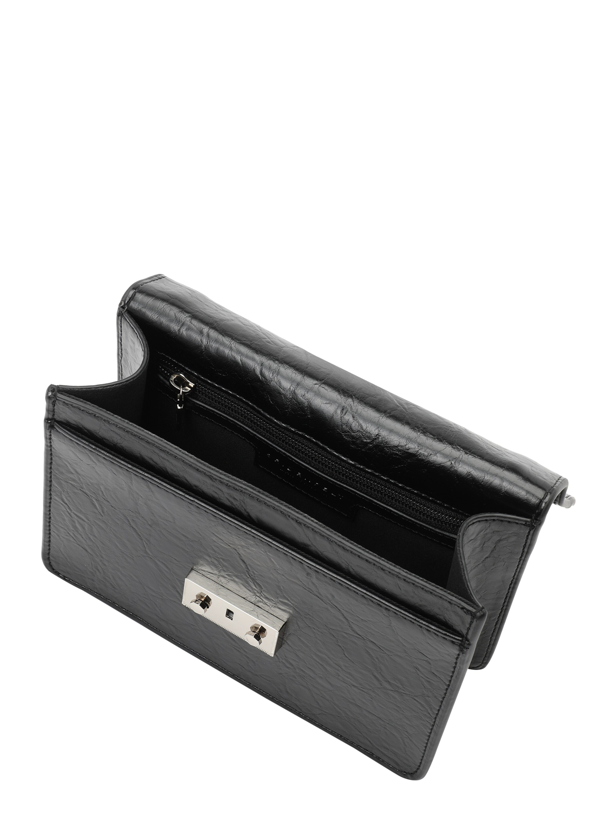 Seidenfelt Umhängetasche 'ROROS' in Schwarz