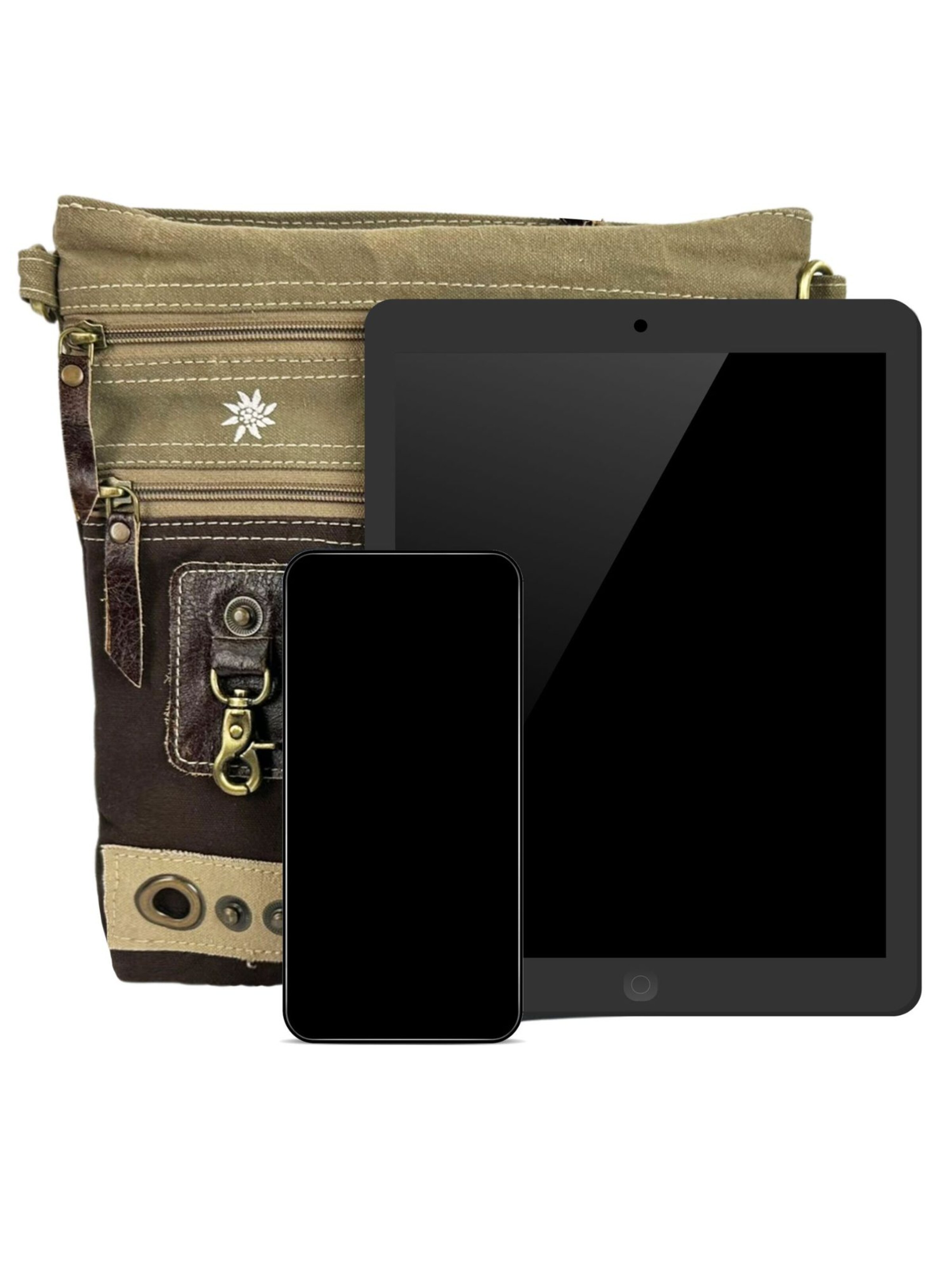 DOMELO Crossbody Bag 'Domelo' in Green