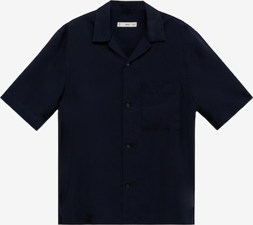 MANGO MAN Regular Fit Paita 'MALAGA' värissä sininen: etupuoli