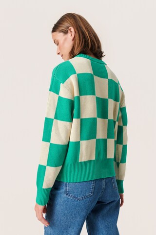 SOAKED IN LUXURY Sweater 'Cabba' in Green