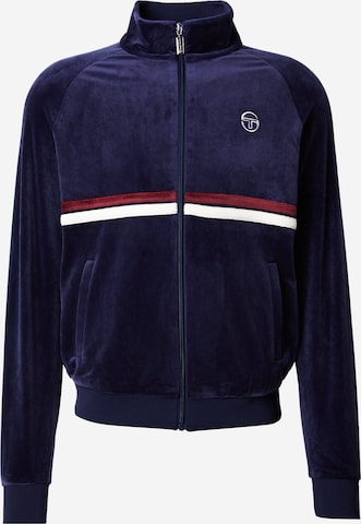 Sergio Tacchini Bluza rozpinana 'Dallas 024' w kolorze niebieski: przód