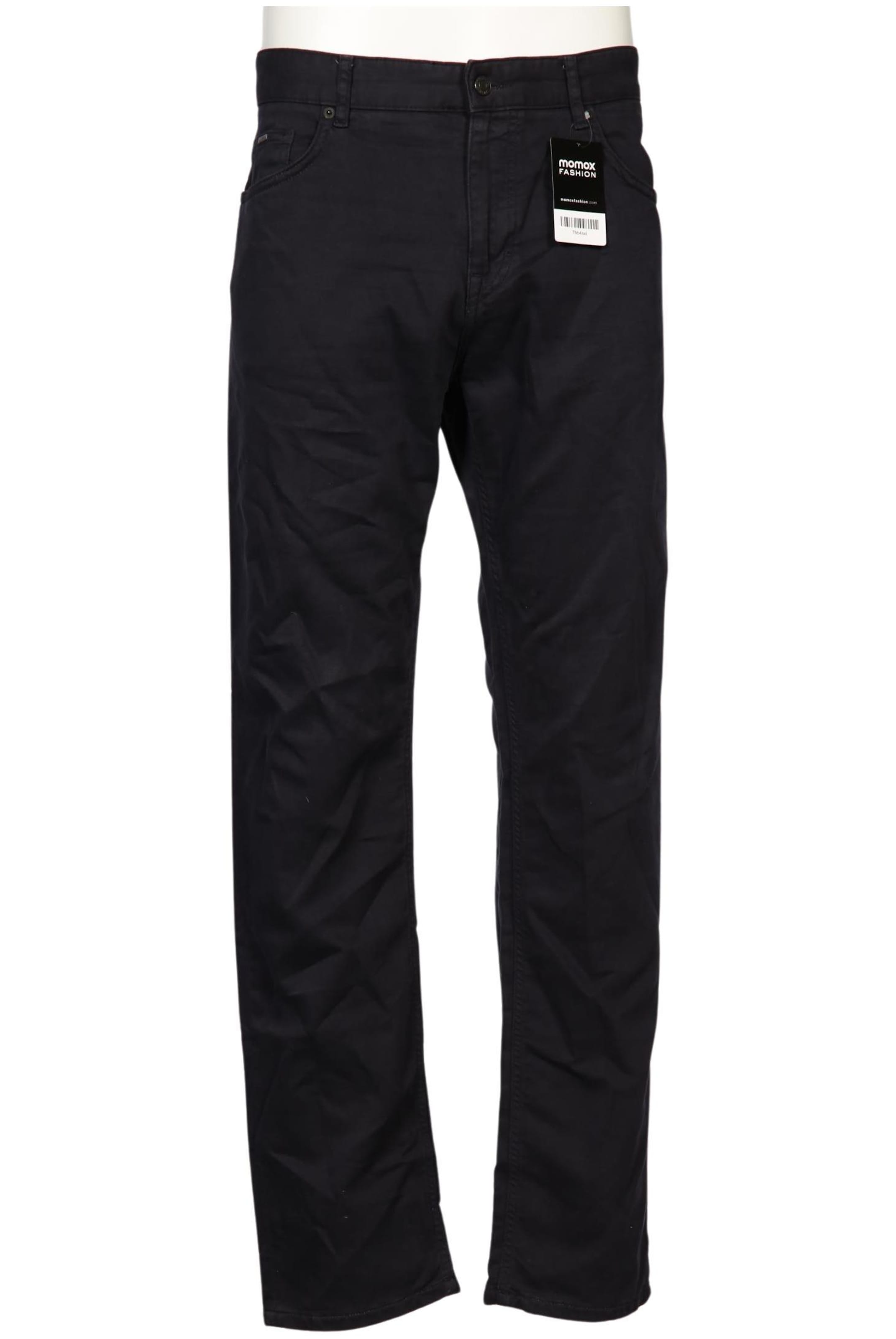 BOSS Black Pants in 36 in Blue: front