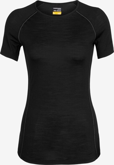 ICEBREAKER T-shirt en noir chiné, Vue avec produit