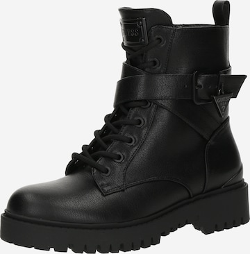 Black guess boots shop