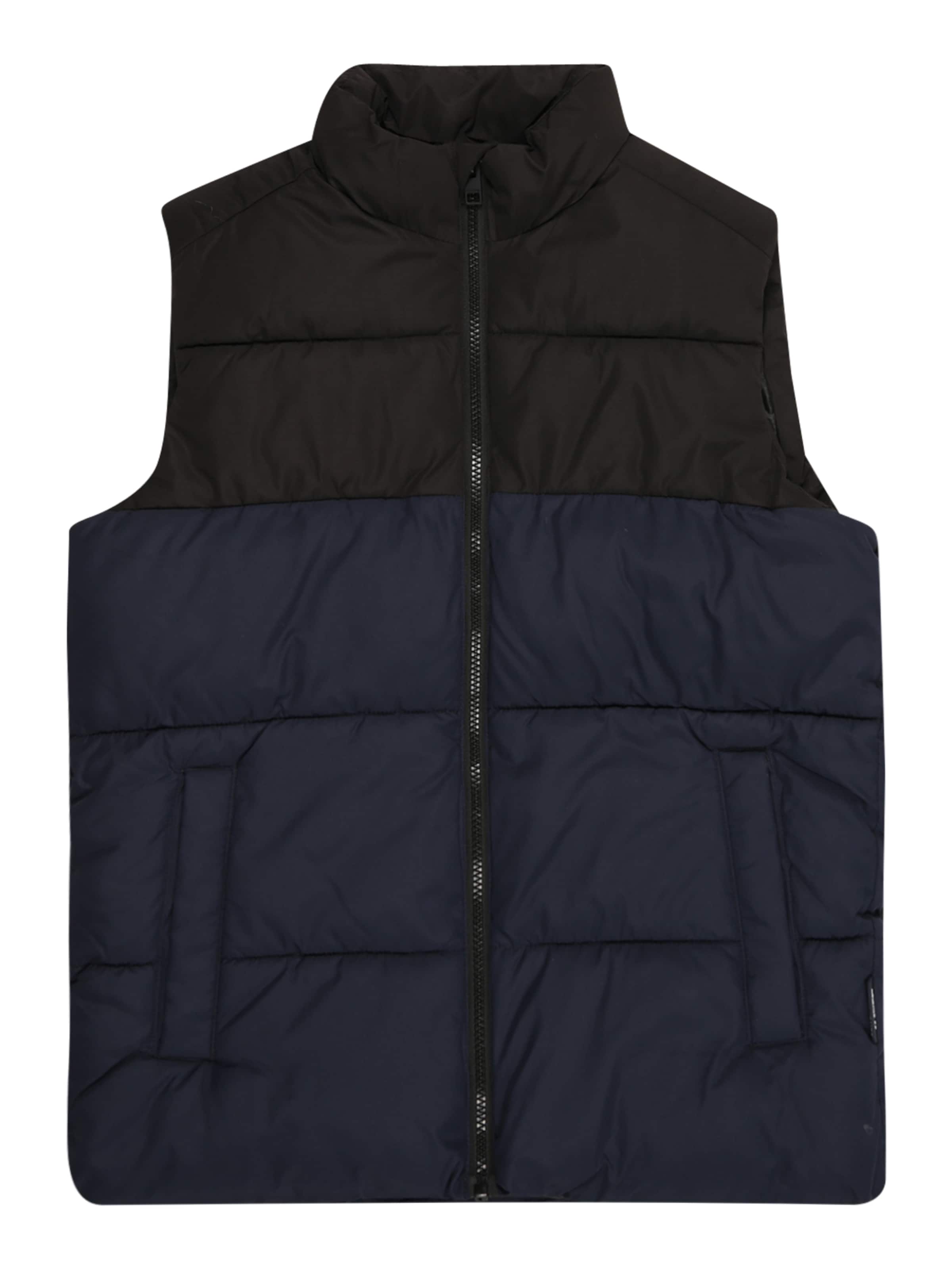 Jack & Jones Junior - Chaleco 'JJMAZE' en azul: frente