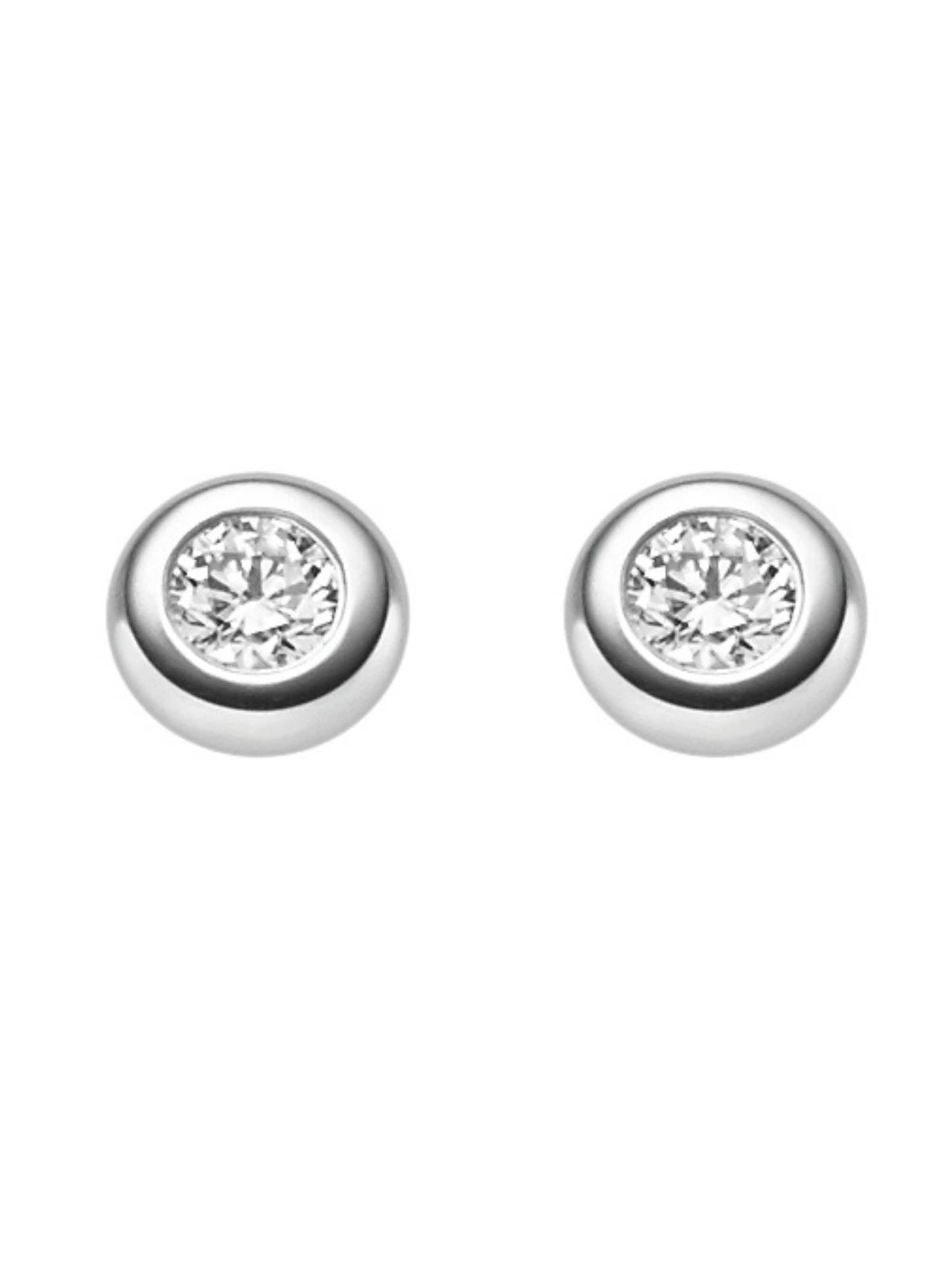 Adelia´s Earrings in Silver: front