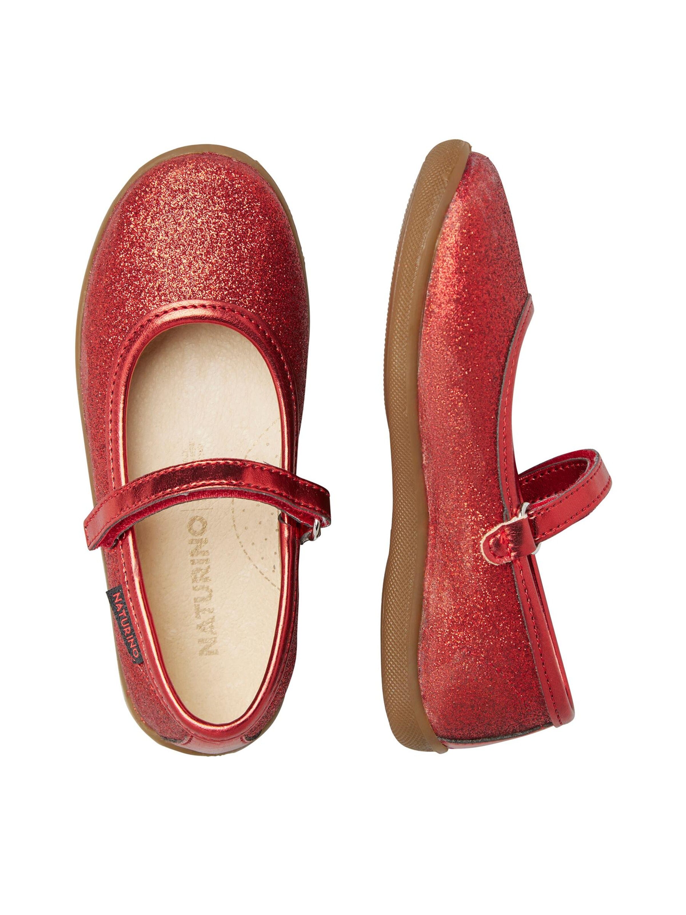 NATURINO Ballerina 'PAVIA 2'‌‌‌‌‌‌‌‌‌‌ in Rot