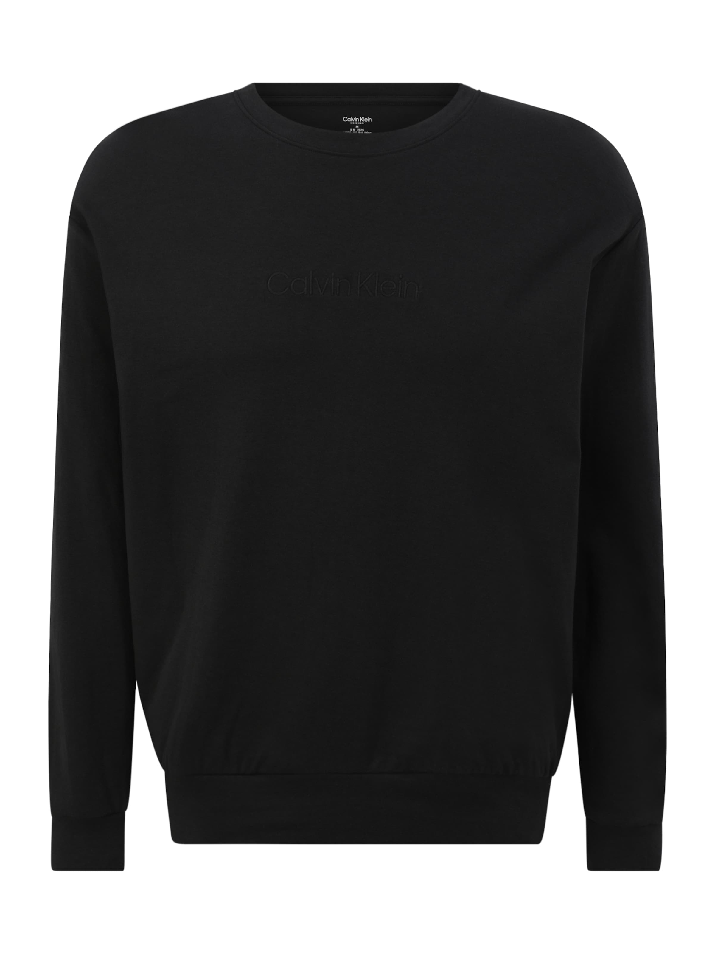 Calvin Klein Underwear Sweatshirt in Zwart: voorkant