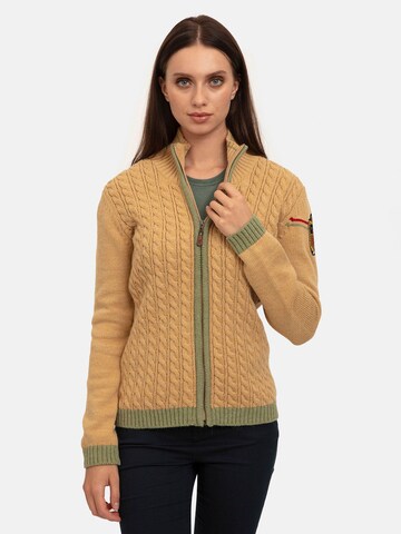 Williot Knit cardigan in Yellow: front