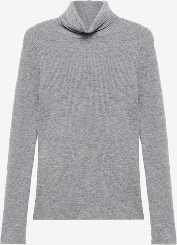 Pull-over 'LANOTE' MANGO en gris : devant