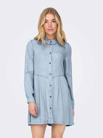 Abito camicia 'ONLCHARIS' di ONLY in blu: frontale