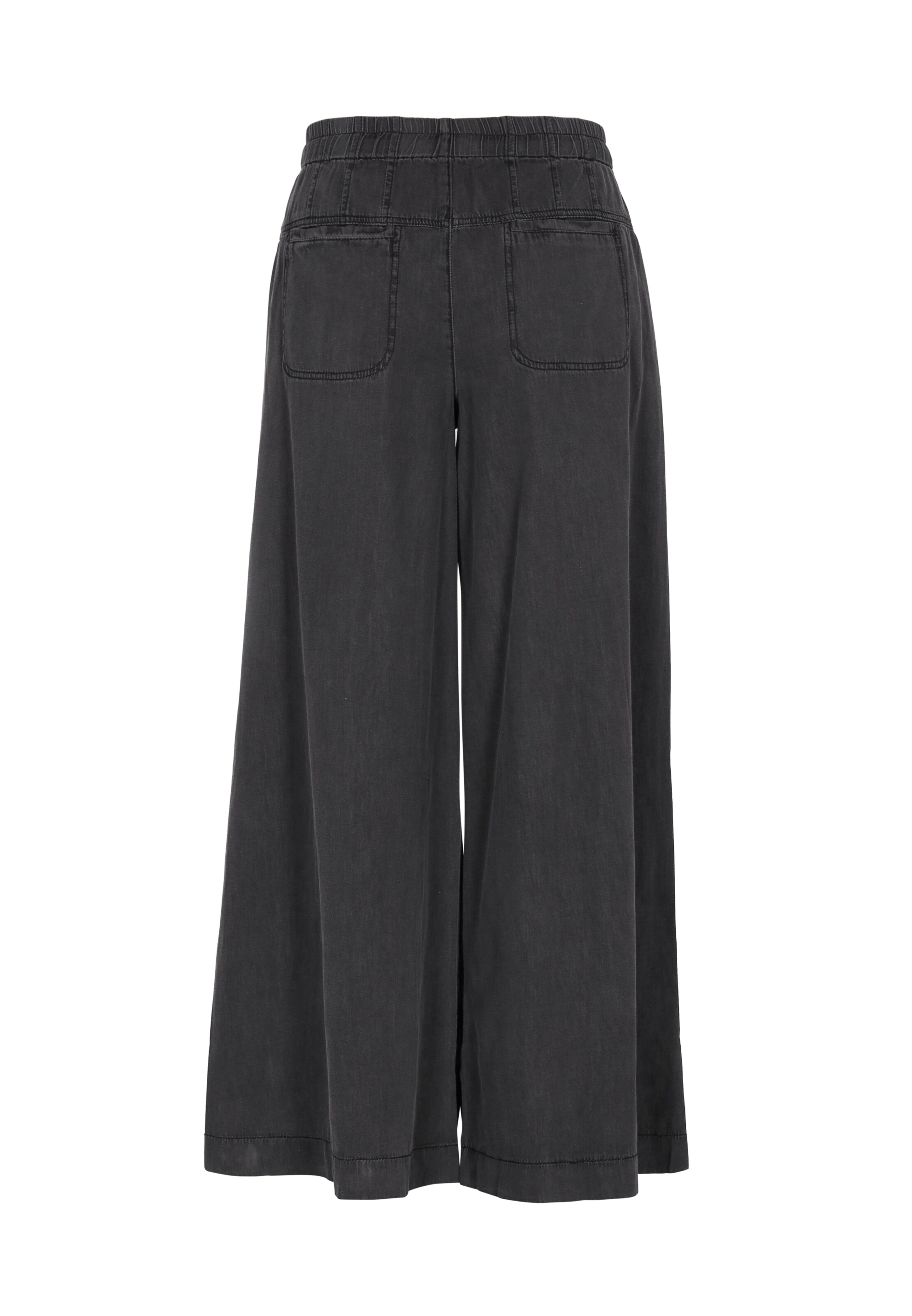 Largi Pantaloni cu cute 'Fashion Look' de la ebeeza pe gri