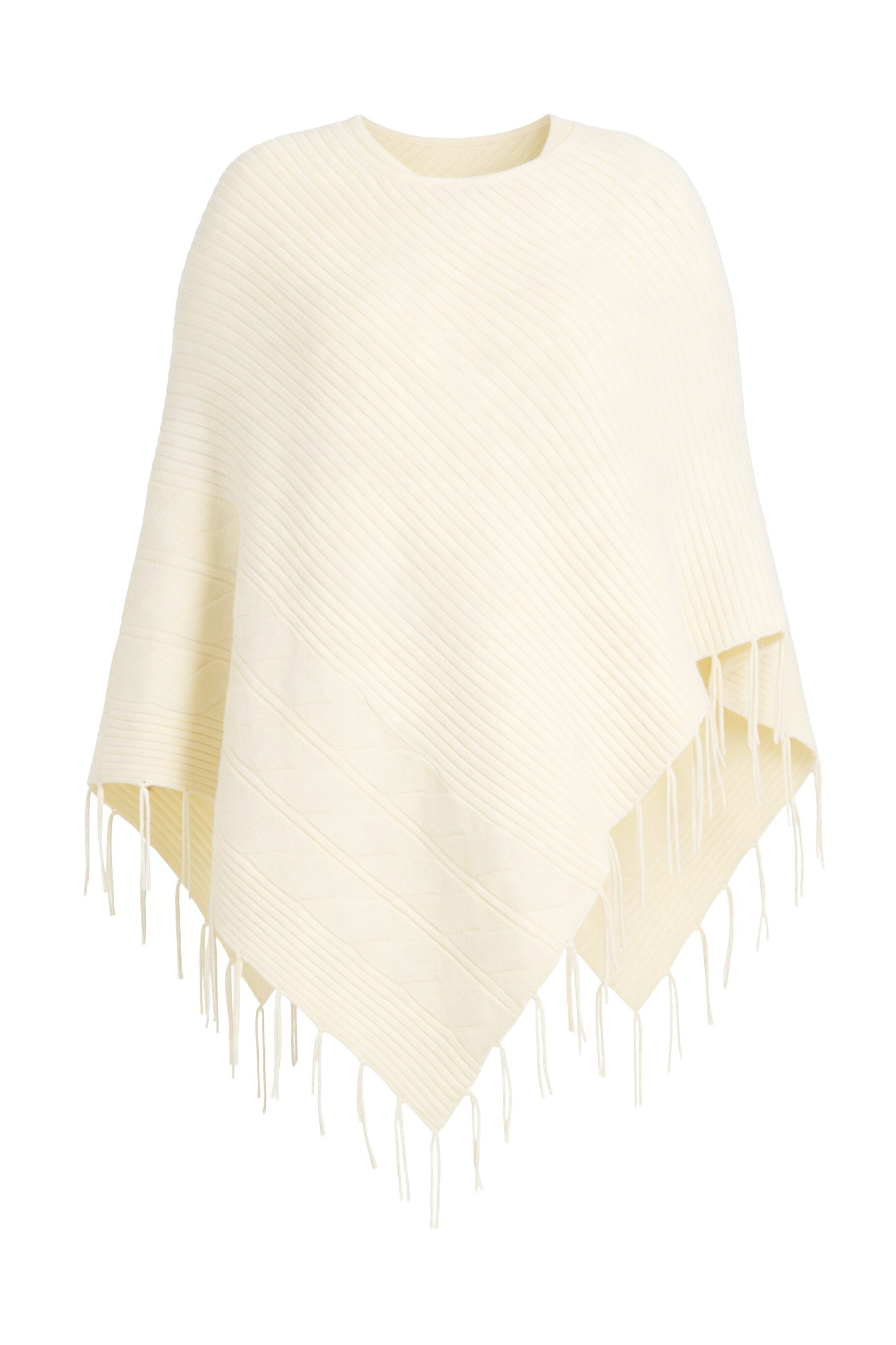 MIAMODA Cape in Weiß: Vorderseite