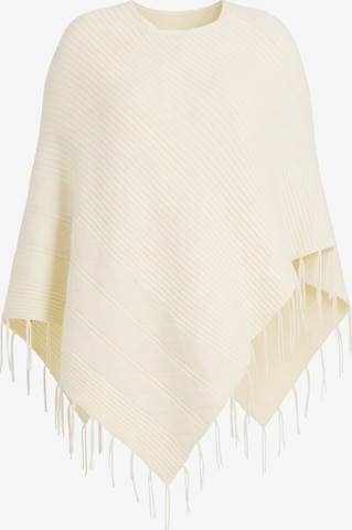 MIAMODA Cape in Weiß: Vorderseite