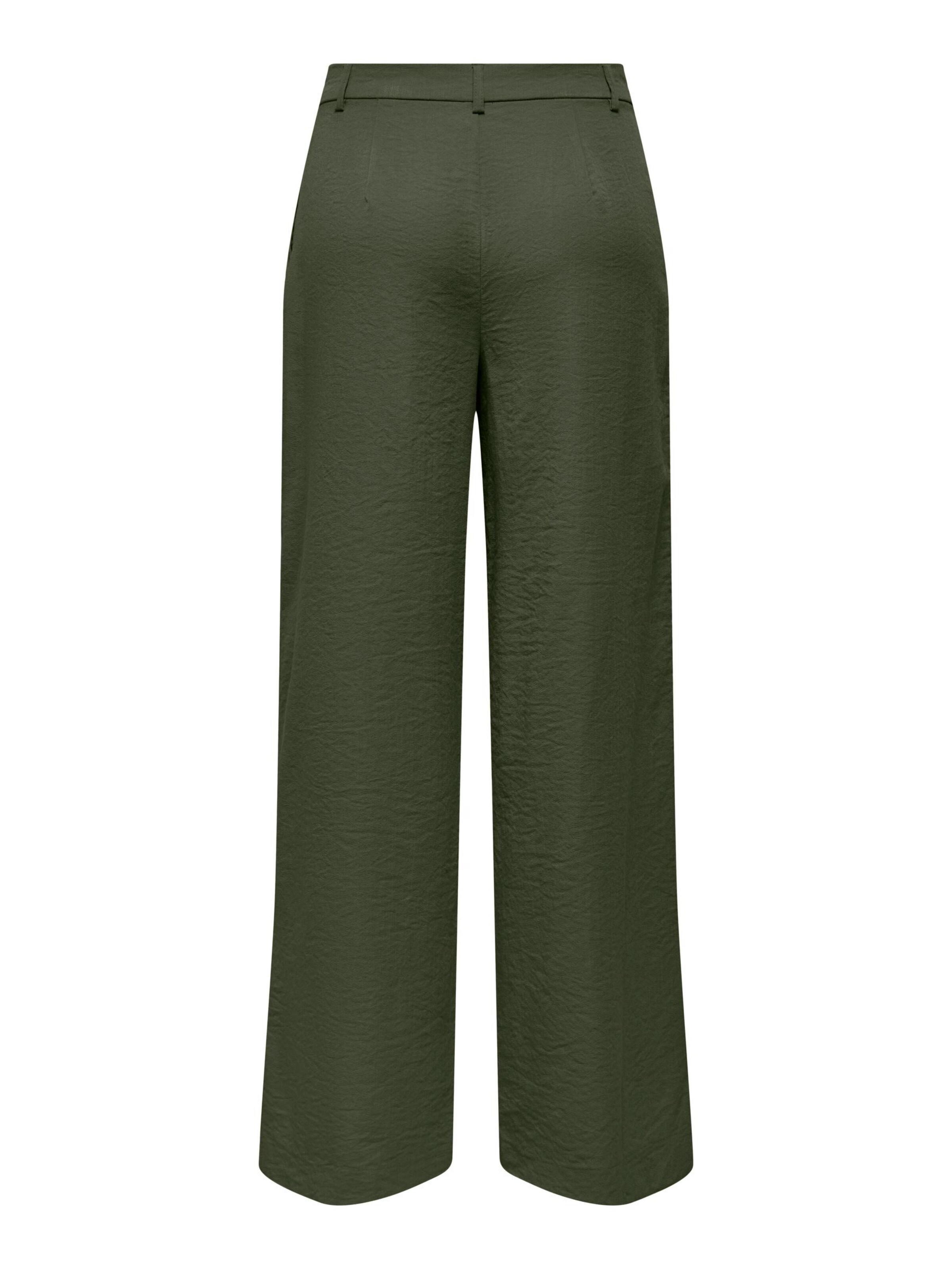 JDY - Pierna ancha Pantalón en verde