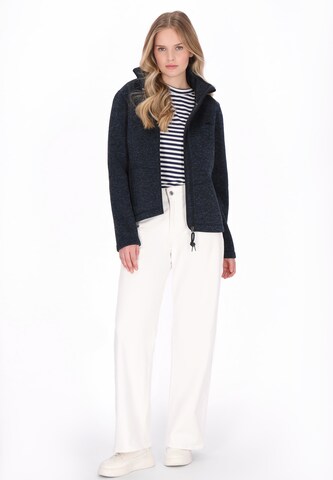 Cardigan Schmuddelwedda en bleu