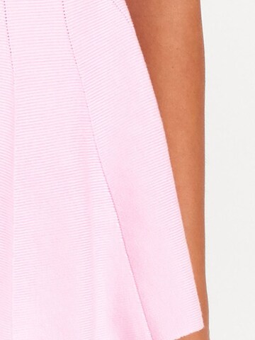 Dilvin Knitted Top in Pink