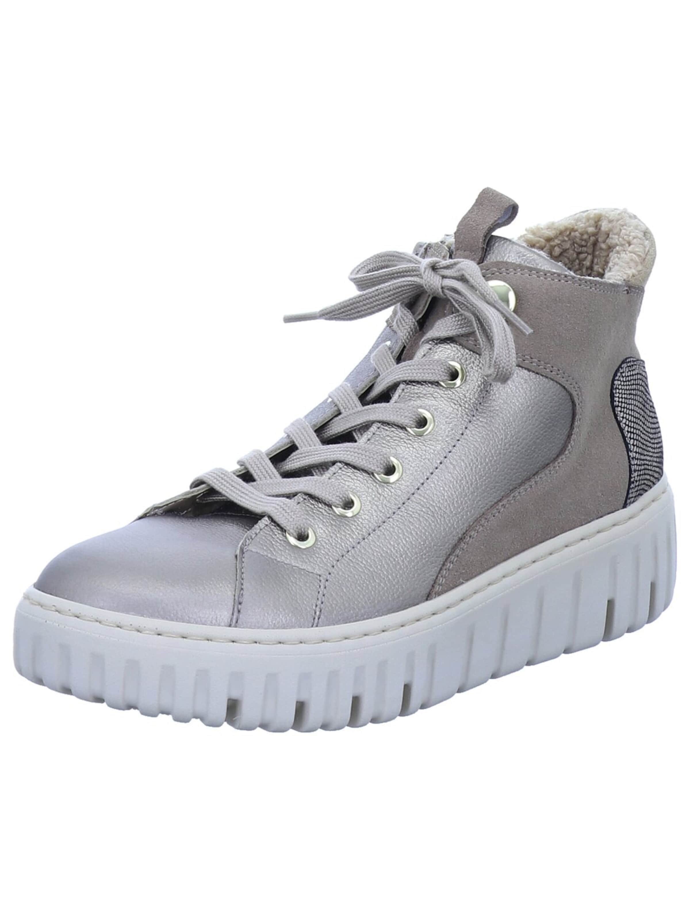 WALDLÄUFER - Zapatillas deportivas altas '941804-400/212 212' en gris: frente