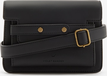 Violet Hamden Crossbody Bag in Black: front