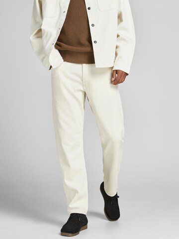 JACK & JONES - regular Vaquero 'Chris' en blanco: frente