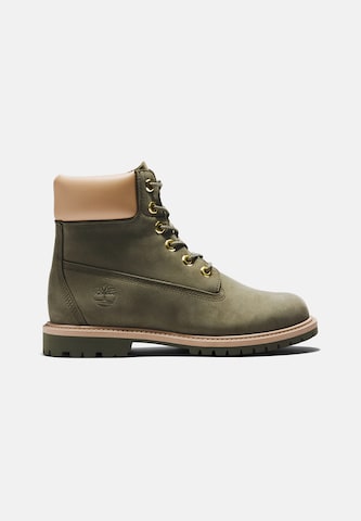 TIMBERLAND Lace-Up Ankle Boots in Green