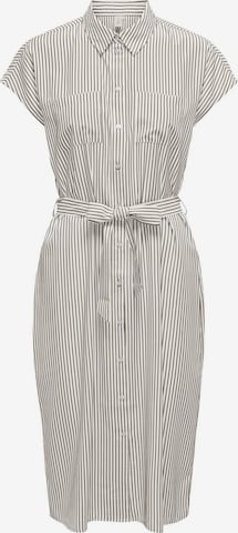 Robe-chemise 'HANNOVER SARAH' ONLY en blanc : devant