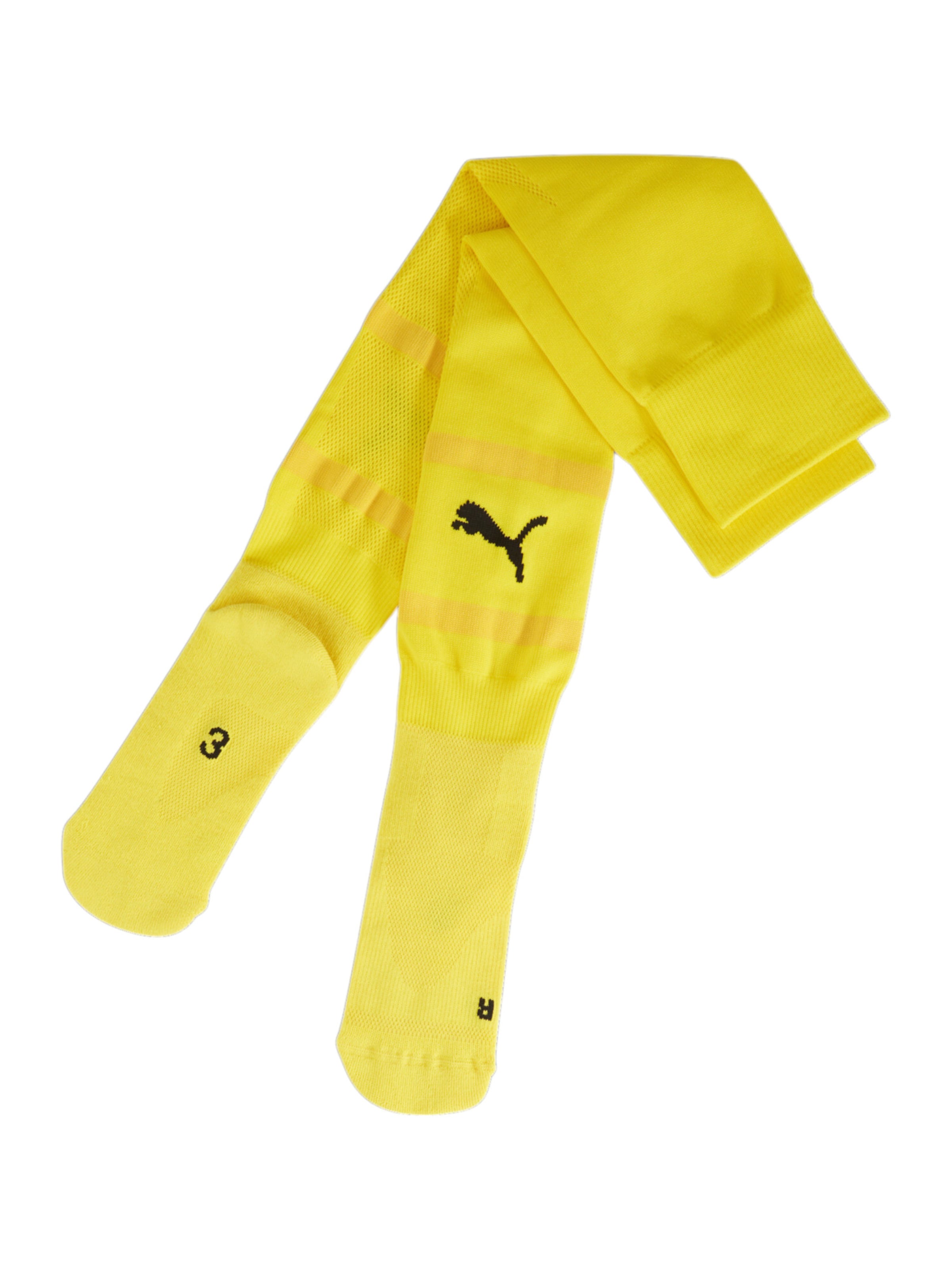 PUMA Stutzen in Gelb: Vorderseite