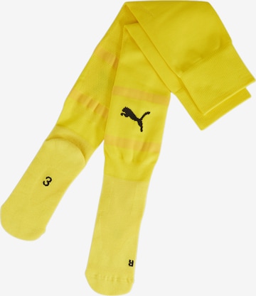 PUMA Stutzen in Gelb: Vorderseite