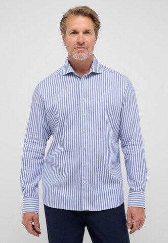 ETERNA Regular fit Business shirt in Blue: front