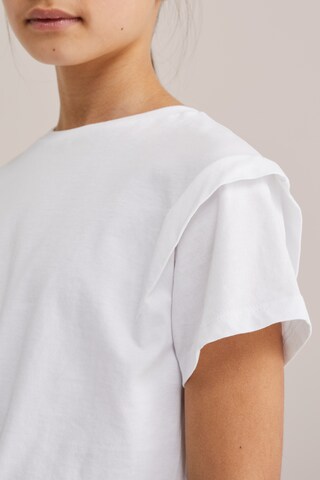 WE Fashion Koszulka w kolorze biały