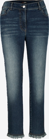 MIAMODA Skinny Jeans in Blauw: voorkant