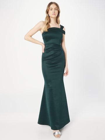 Robe de soirée Lipsy en vert : devant