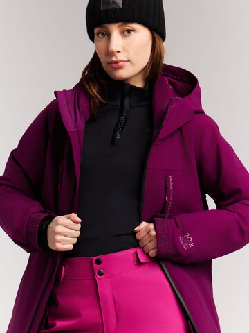 PROTEST Sportjacke 'PRTBEVERLY'‌‌‌ in Lila