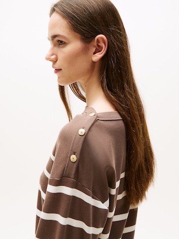 T-shirt TOMMY HILFIGER en marron