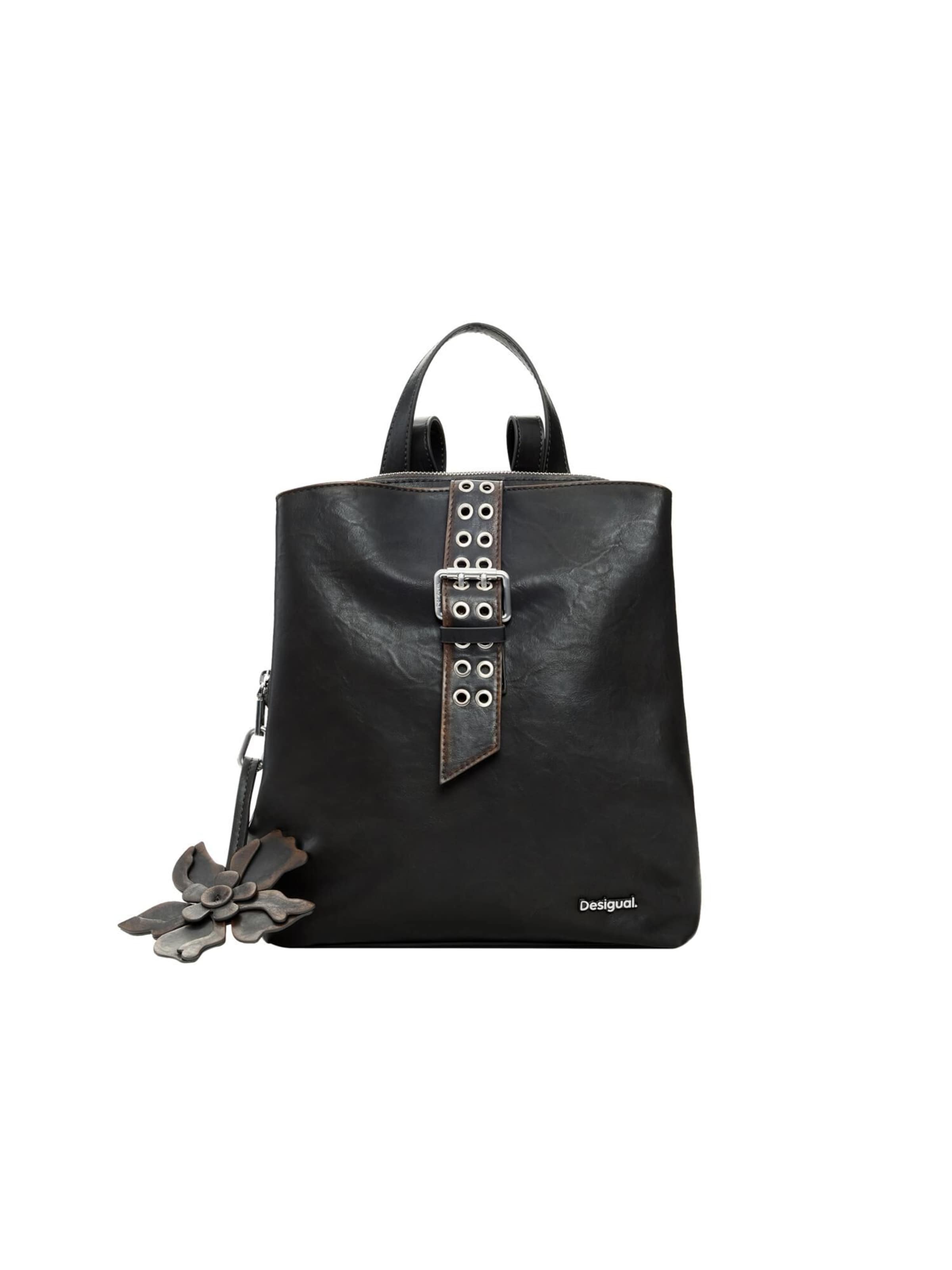 Desigual - Mochila em castanho: frente