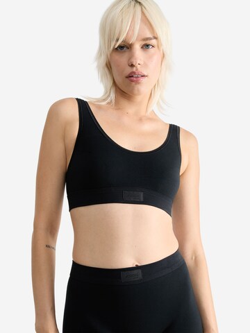 SLOGGI T-shirt BH in Zwart: voorkant