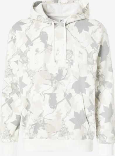 Megztinis be užsegimo 'HERITAGE'' iš GAP, spalva – gelsvai pilka spalva / pilka / natūrali balta, Prekių apžvalga