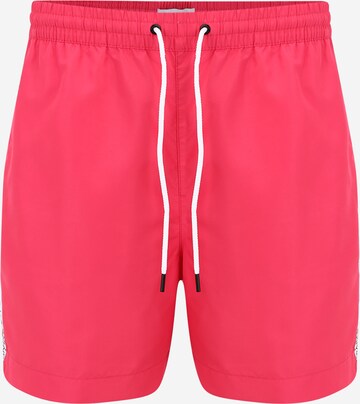 Calvin Klein Swimwear Zwemshorts in Roze: voorkant