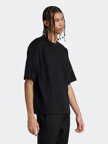T-Shirt fonctionnel ADIDAS SPORTSWEAR en noir : devant