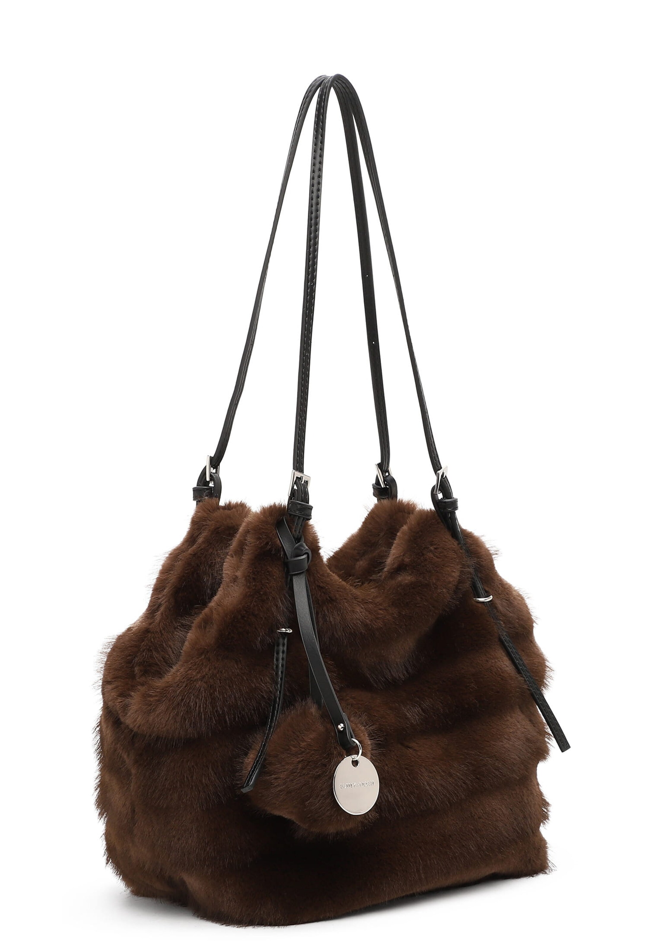 Emily & Noah Schultertasche 'E&N Linette' in Braun
