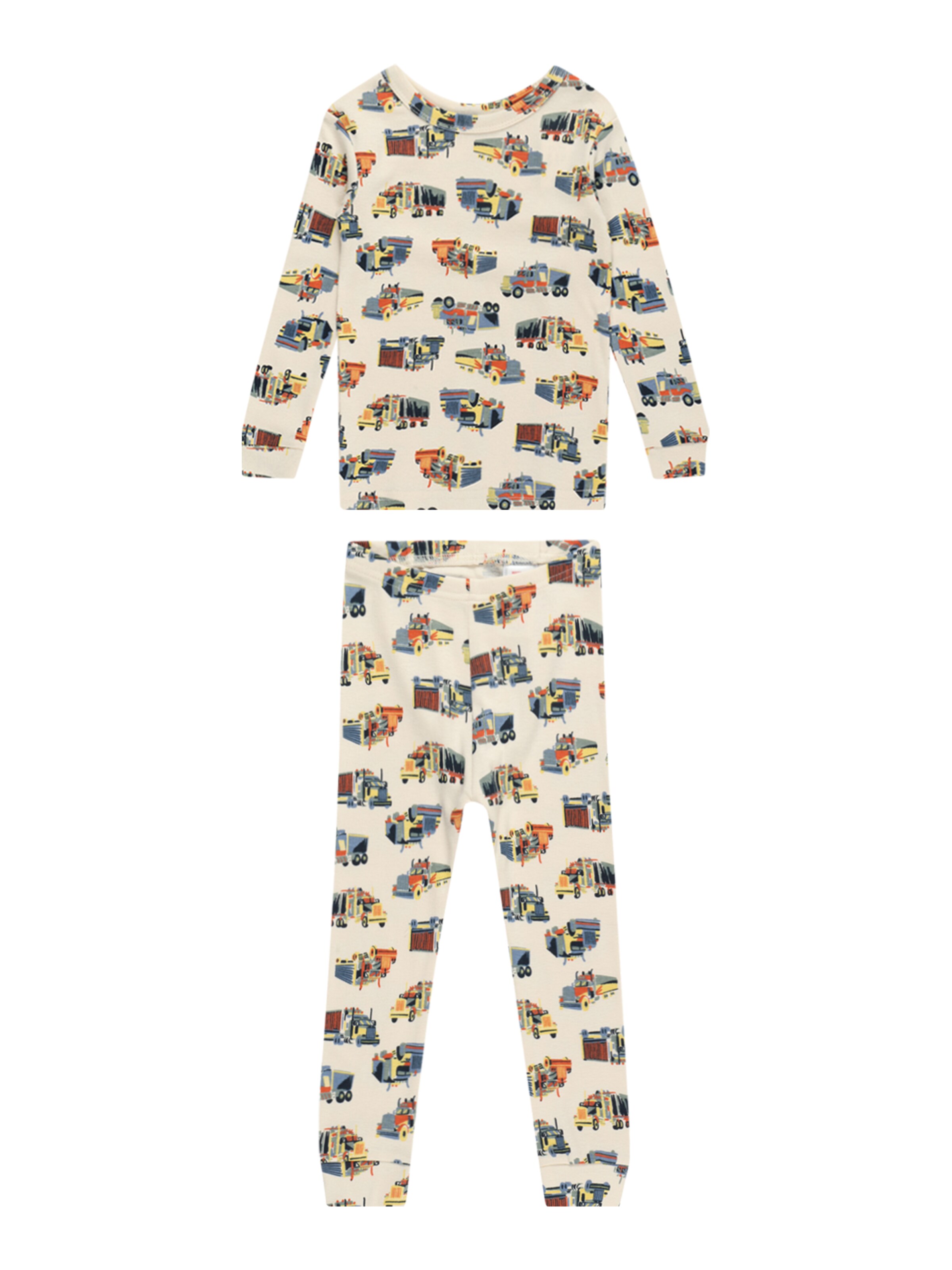 Haut Pyjama GAP Enfant Fille Taille 4 - Manches 3/4 Gris Nuages, Neuf Avec étiquette
