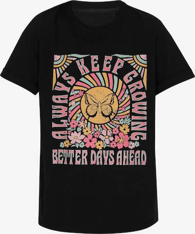 Marškinėliai iš ebeeza, spalva – mišrios spalvos / juoda, Prekių apžvalga