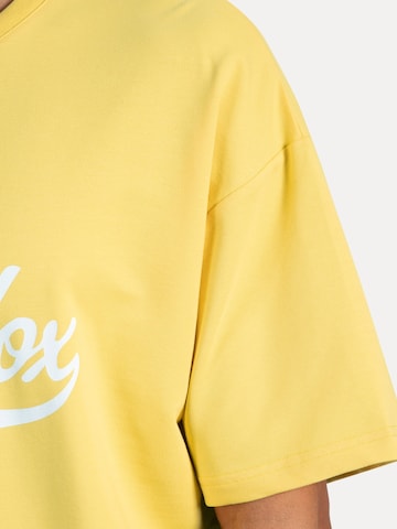 Smilodox Shirt 'Lorik' in Yellow