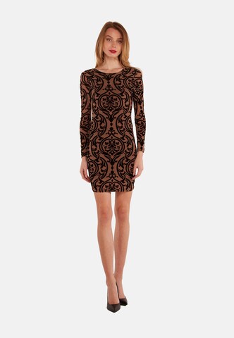 TOOche Dress 'London' in Brown: front