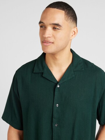 Abercrombie & Fitch Regular fit Overhemd in Groen