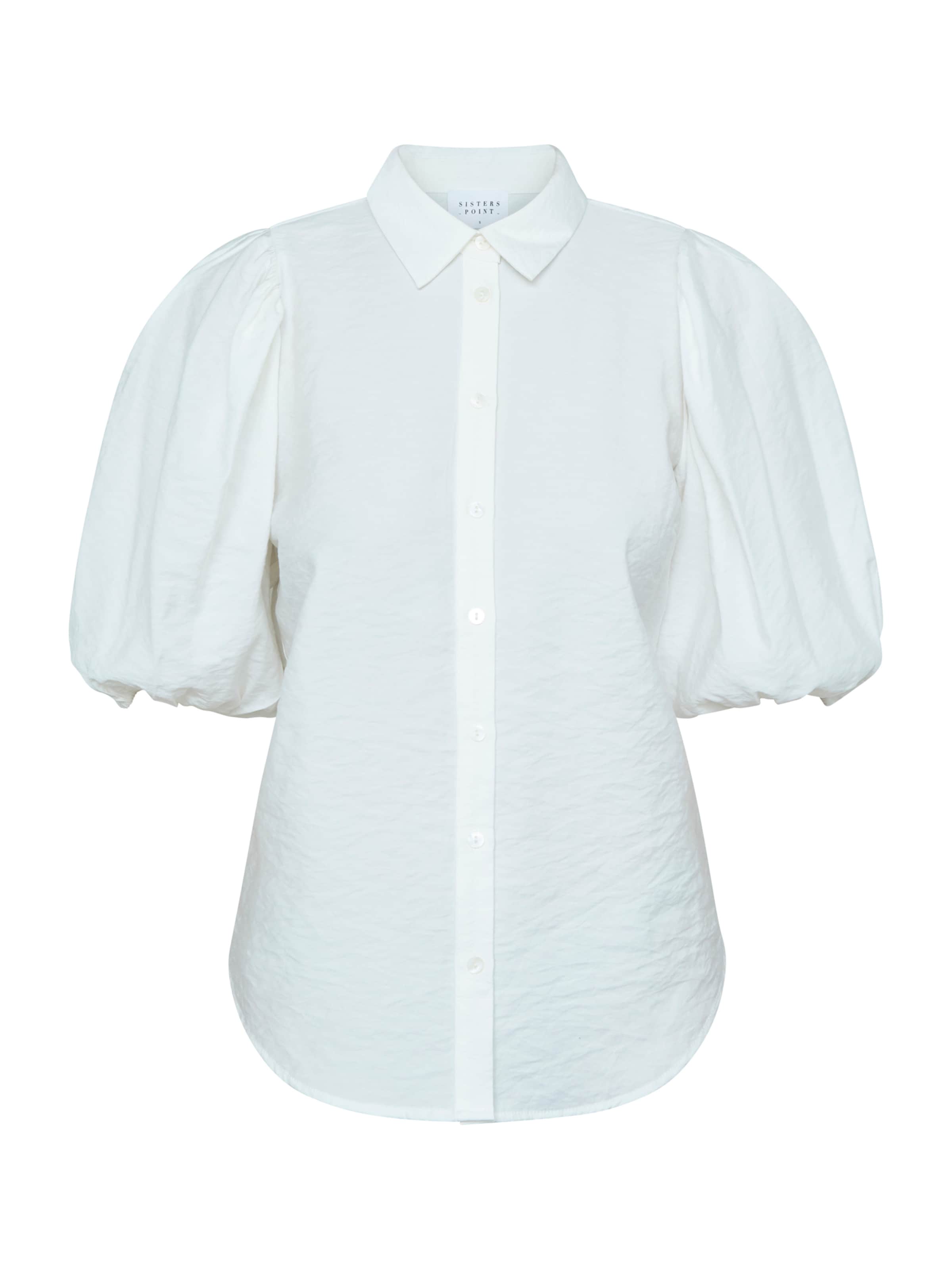 SISTERS POINT Μπλούζα 'ELLA-SH' σε λευκό: μπροστά