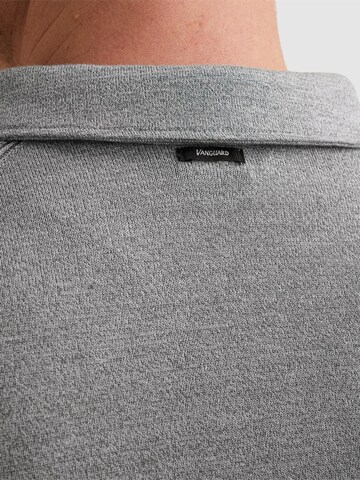Pullover 'Pullover in cotton/modal with polo collar' di VANGUARD in blu