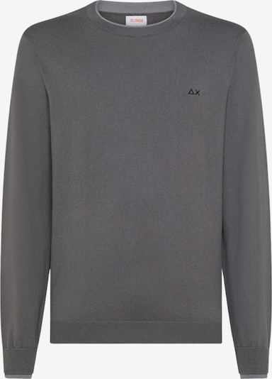 SUN68 Pull-over 'K45141' en XXL en gris foncé, Vue avec produit