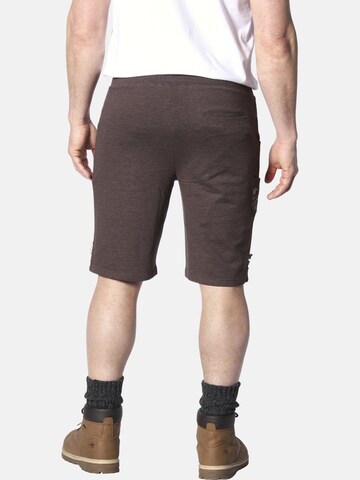 Jan Vanderstorm Regular Trachtenhose 'Dennik' in Braun